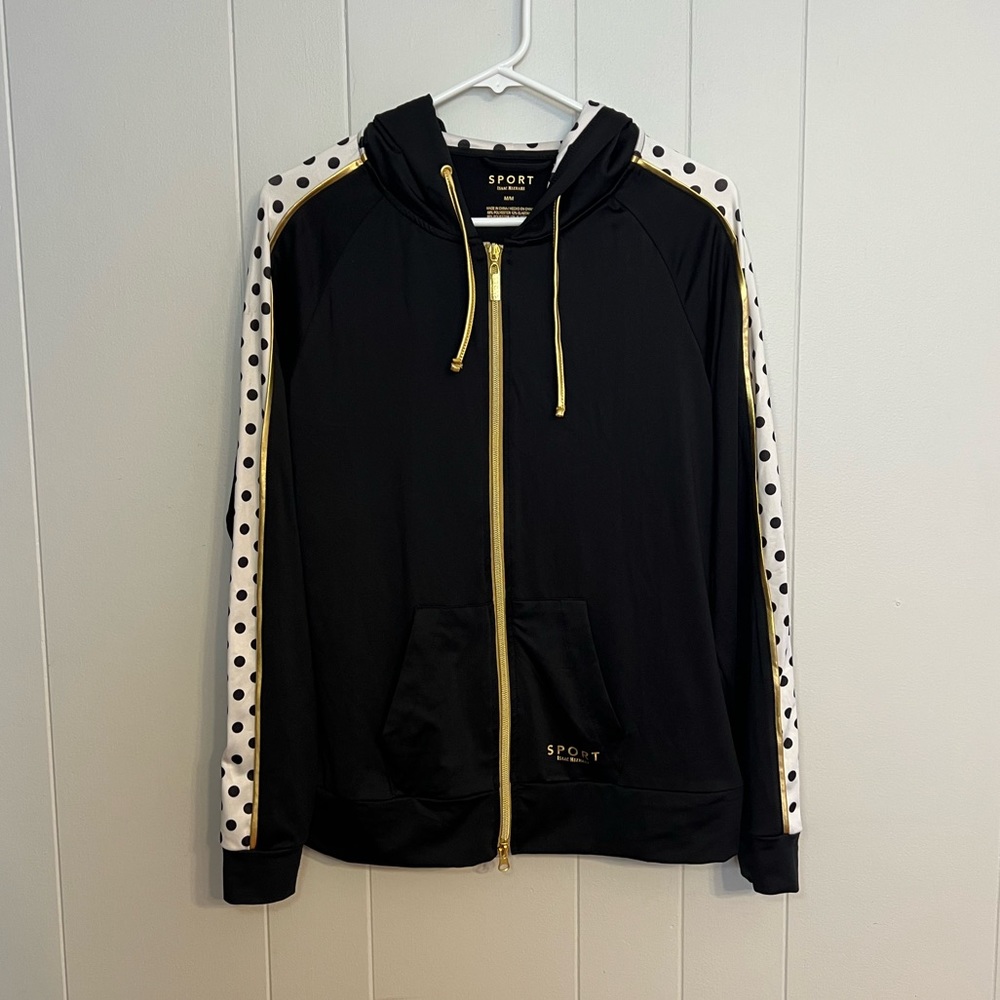 Isaac Mizrahi Sport‎ Full Zip lightweight jacket, size M NWT